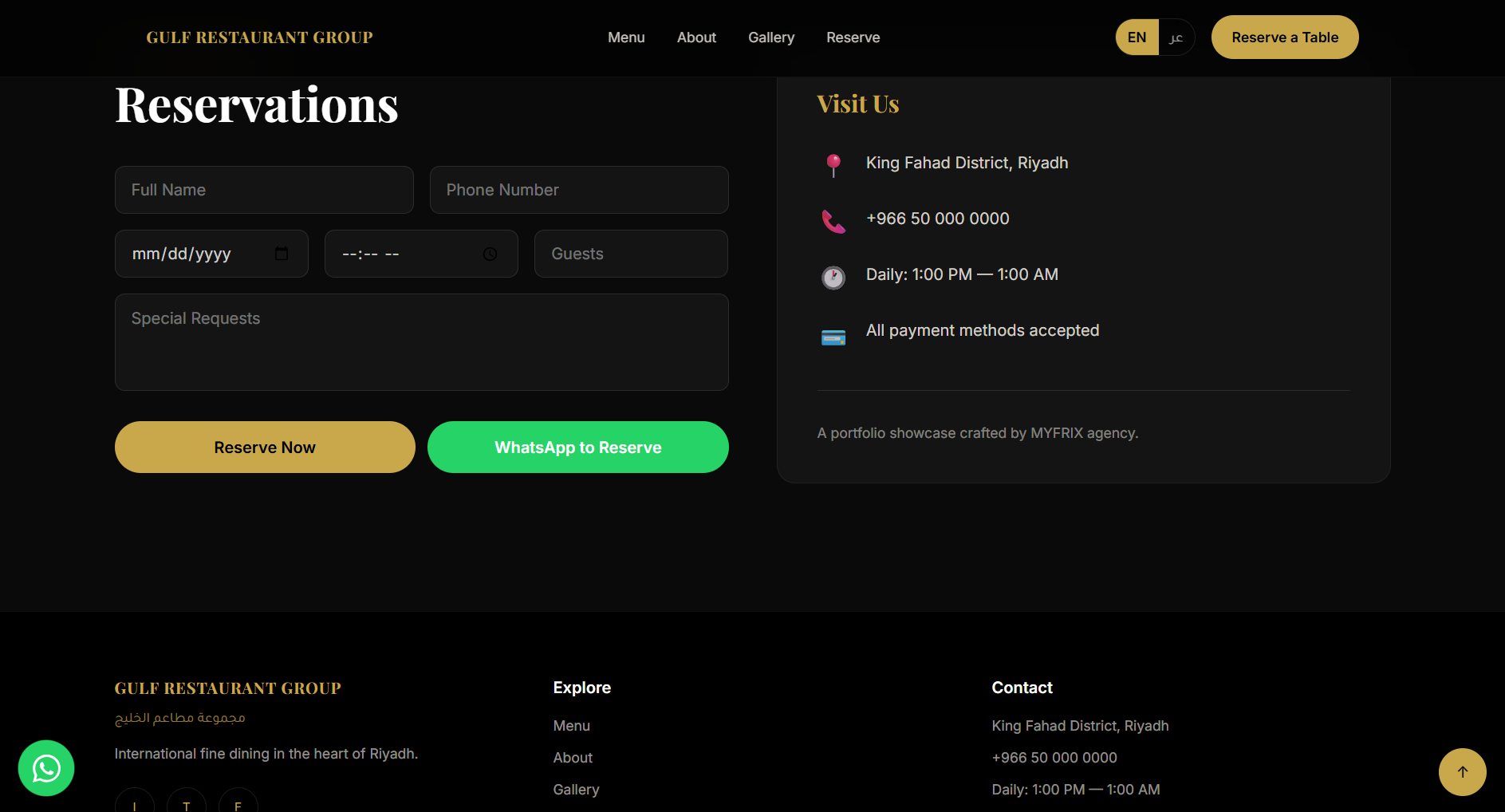 Gulf Dining Group screenshot 4